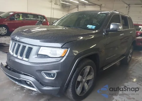 2014 Jeep Grand Cherokee Overland из США, поврежденный, VIN 1C4RJFCG0EC279343